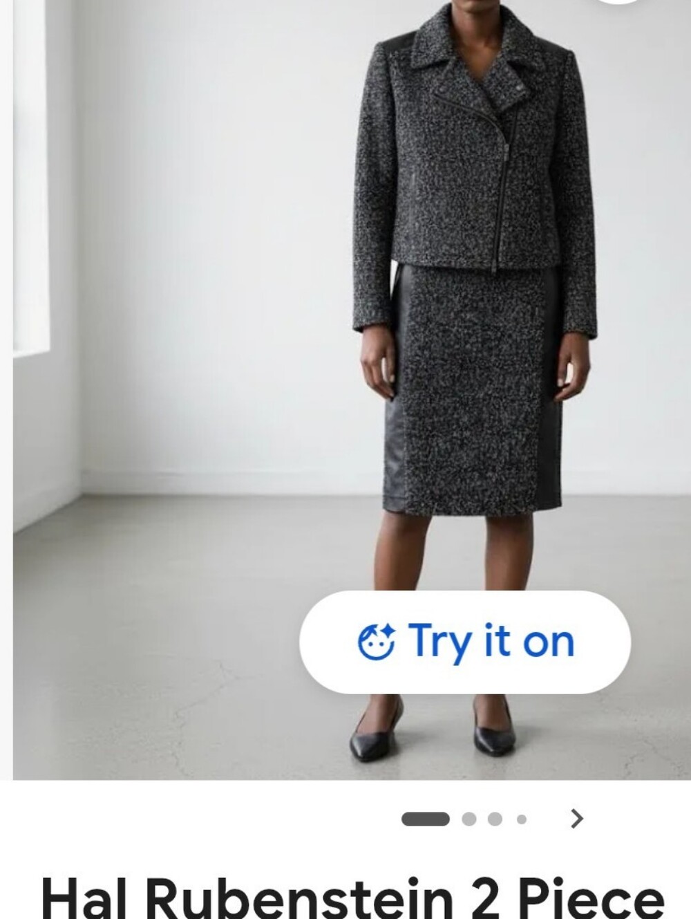 Charcoal Pencil Skirt